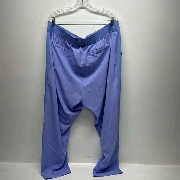 Athleta Brooklyn Ankle Pant Lightweight Straight Leg Pockets Purple Plus Size 20 - Picture 4 of 9